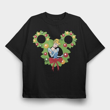 Cinderella Wreath, Tricou Oversize Barbati (Unisex)