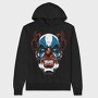 Clown Face Scream, Hanorac Oversize Barbati (Unisex)