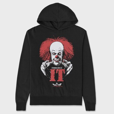 Clown It Horror, Hanorac Oversize Barbati (Unisex)