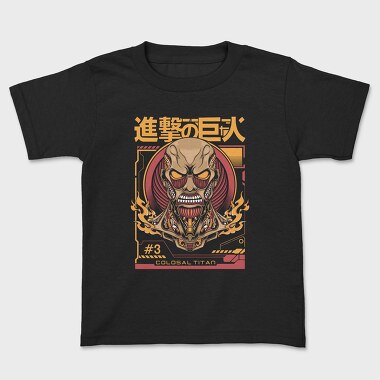 Colossal Titan Face 1, Tricou Copii
