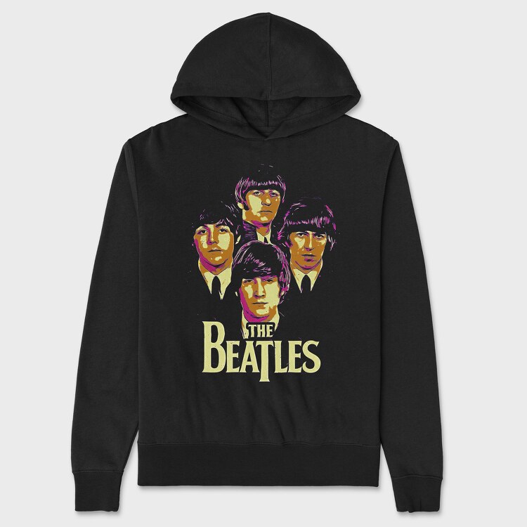 The Beatles 3, Hanorac Oversize Barbati (Unisex)