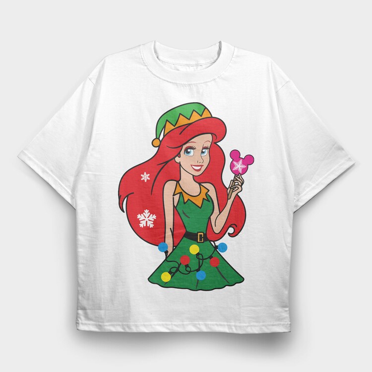 Elf Princess Magic, Tricou Oversize Barbati (Unisex)