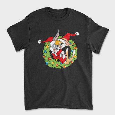 Bunny Wreath Fest, Tricou Barbati (Unisex)