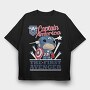 Captain America Avenger, Tricou Oversize Barbati (Unisex)