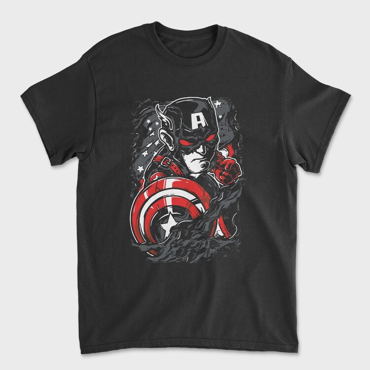 Captain America Shield 3, Tricou Barbati (Unisex)
