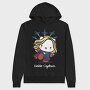 Captain Marvel Chibi, Hanorac Oversize Barbati (Unisex)