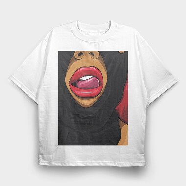 Gorilla Grin, Tricou Oversize Barbati (Unisex)