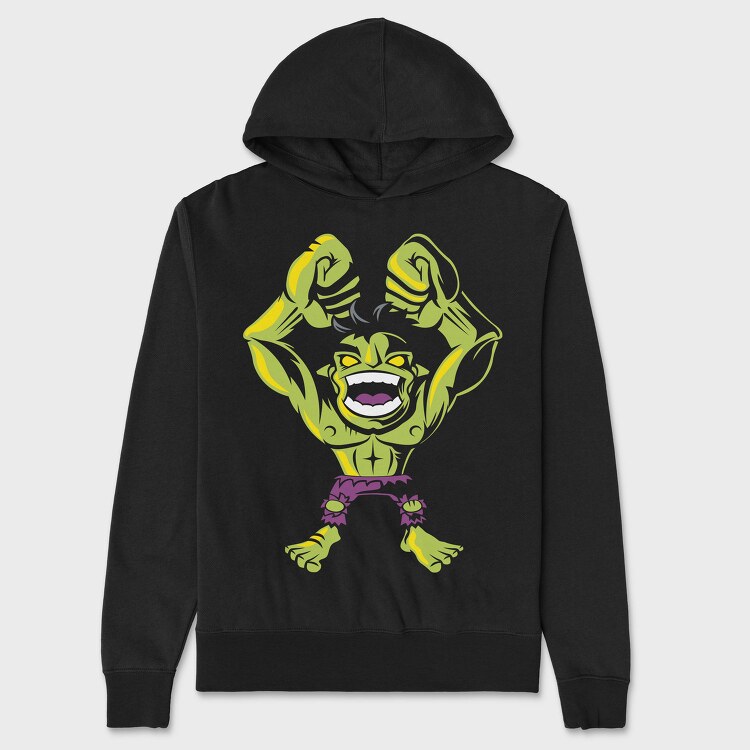 Green Goblin Roar, Hanorac Oversize Barbati (Unisex)