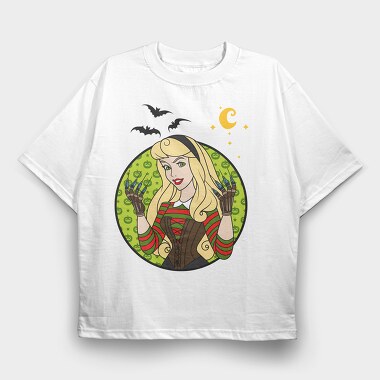 Halloween Nightmare, Tricou Oversize Barbati (Unisex)