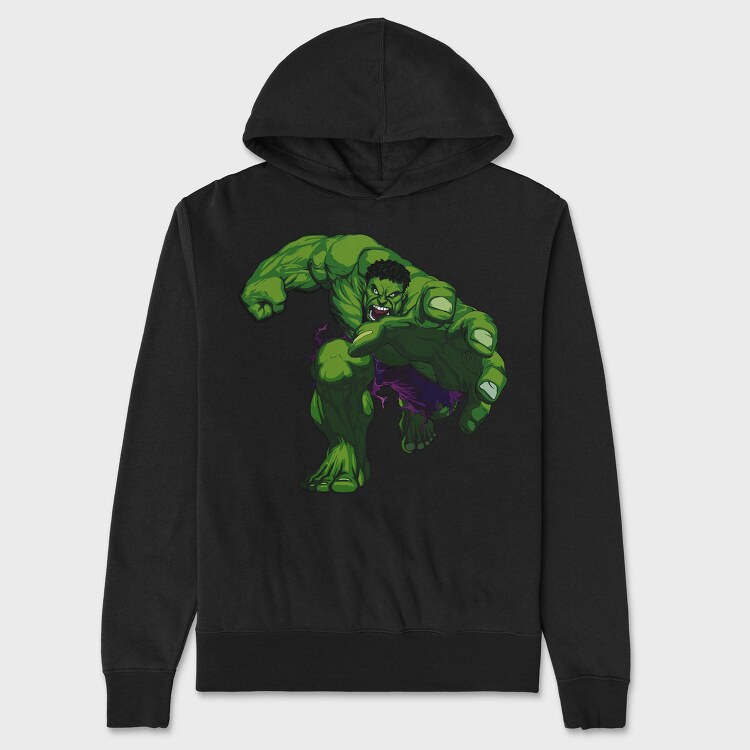 Hulk Rage, Hanorac Oversize Barbati (Unisex)