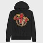 Ice Cream Devil, Hanorac Oversize Barbati (Unisex)