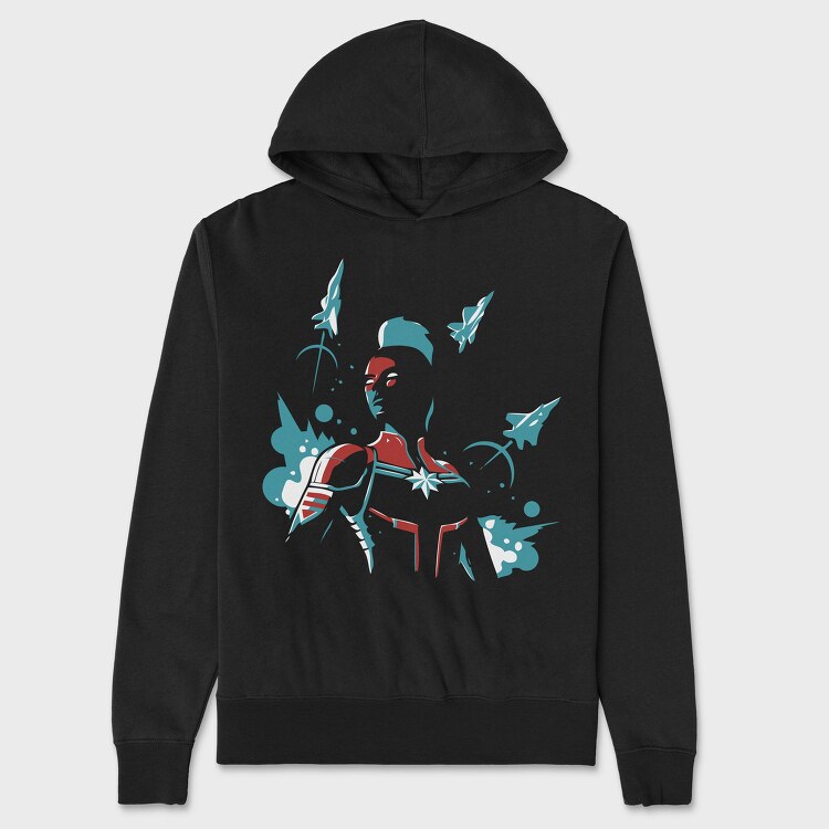 Ice Dragon Flight, Hanorac Oversize Barbati (Unisex)