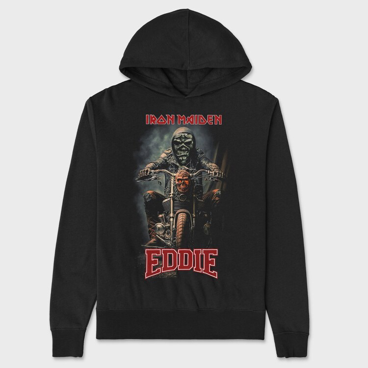 Iron Maiden 10, Hanorac Oversize Barbati (Unisex)