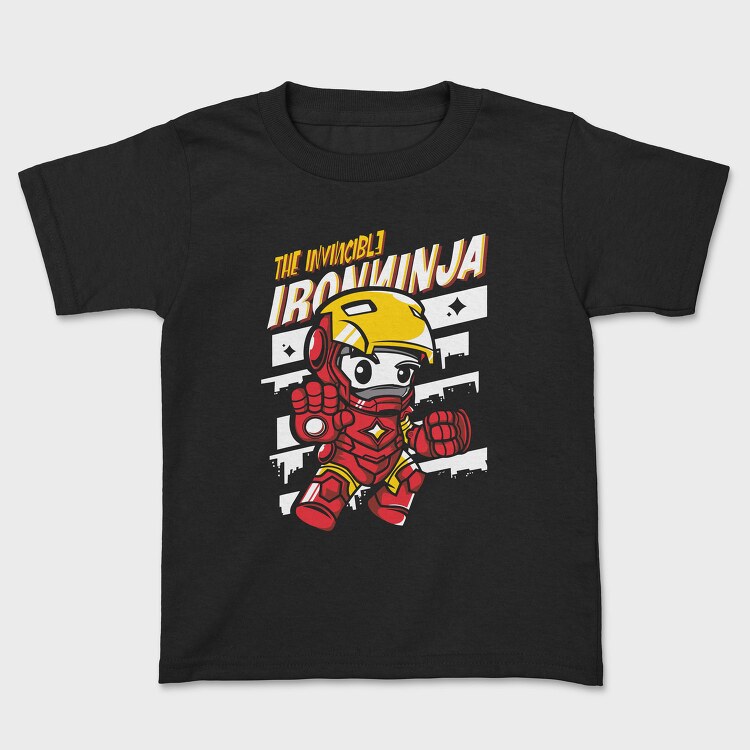 Invincible Iron Ninja, Tricou Copii