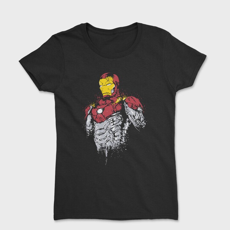 Iron Man Splatter, Tricou Femei