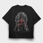 Iron Throne Of Death, Tricou Oversize Barbati (Unisex)