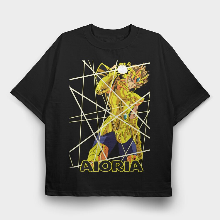 Golden Aioria, Tricou Oversize Barbati (Unisex)