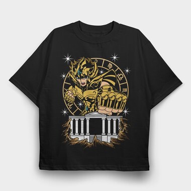 Golden Fist Saga, Tricou Oversize Barbati (Unisex)