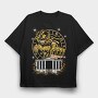 Golden Fist Saga, Tricou Oversize Barbati (Unisex)