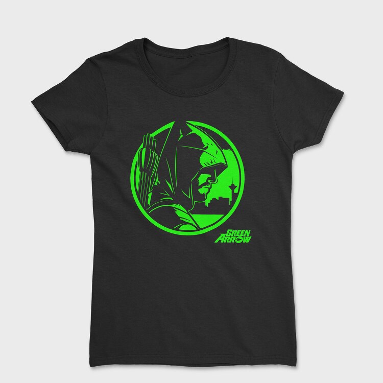 Green Arrow Emblem, Tricou Femei