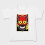 Halloween Devil Grin, Tricou Copii