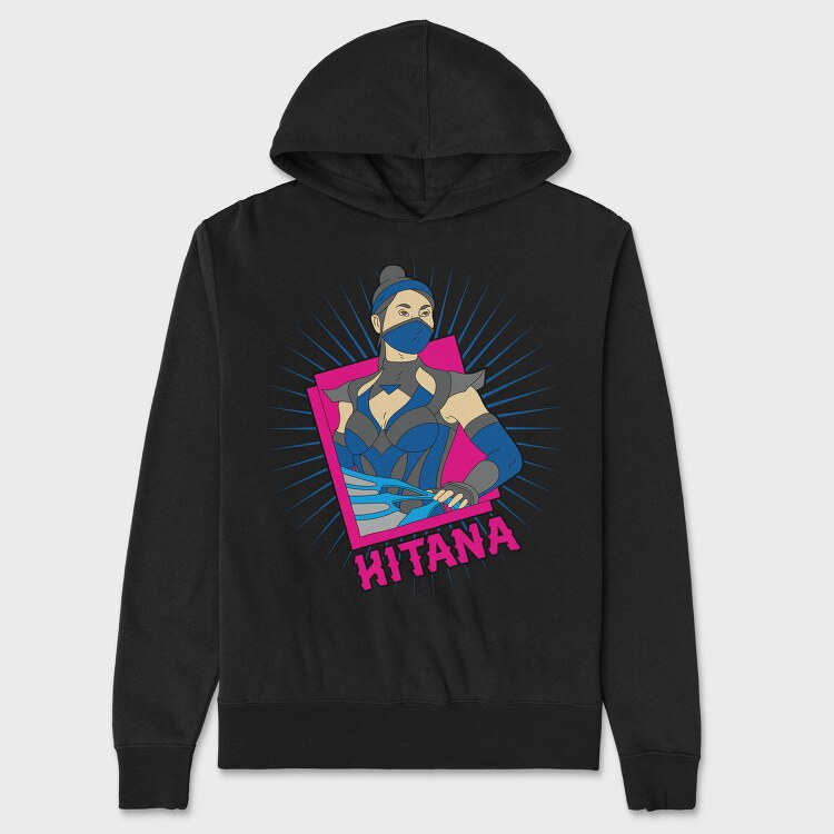 Hitana Warrior, Hanorac Oversize Barbati (Unisex)