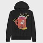 Hot Cocoa Santa, Hanorac Oversize Barbati (Unisex)