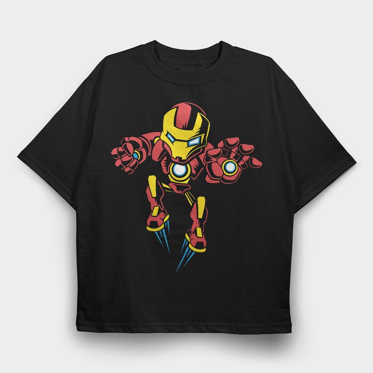 Ironman Speed, Tricou Oversize Barbati (Unisex)