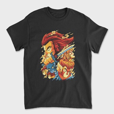 Flame Warrior, Tricou Barbati (Unisex)