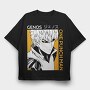 Genos One Punch Man, Tricou Oversize Barbati (Unisex)