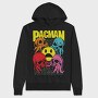 Pacman Skulls, Hanorac Oversize Barbati (Unisex)