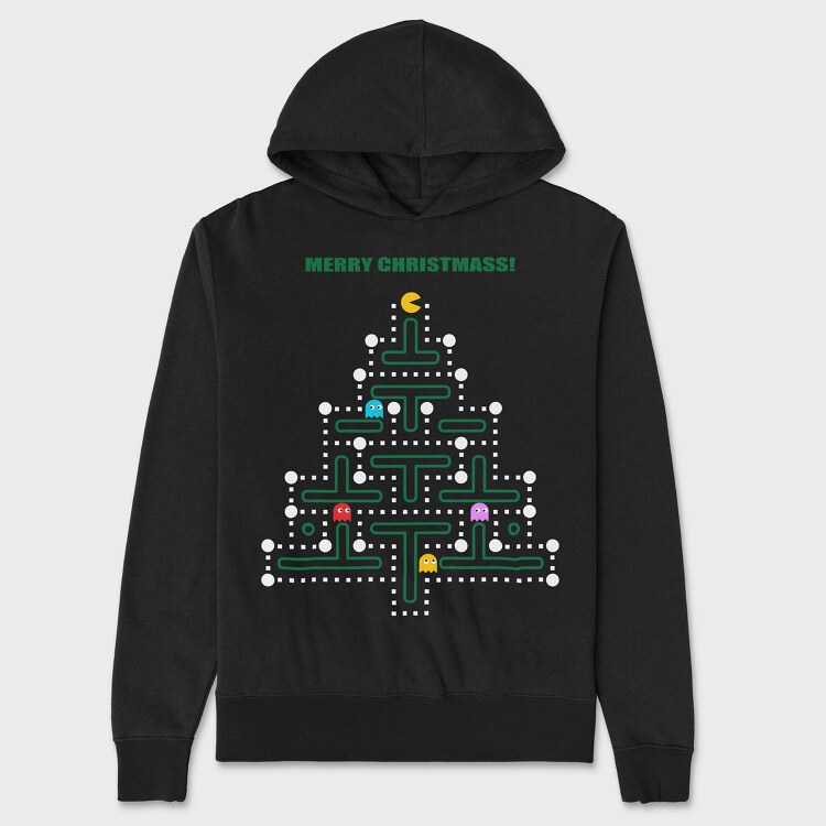 Pacmanmassemasse, Hanorac Oversize Barbati (Unisex)