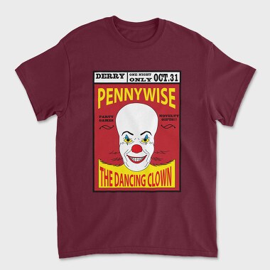 Pennywise Party Night, Tricou Barbati (Unisex)