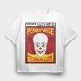 Pennywise Party Night, Tricou Oversize Barbati (Unisex)