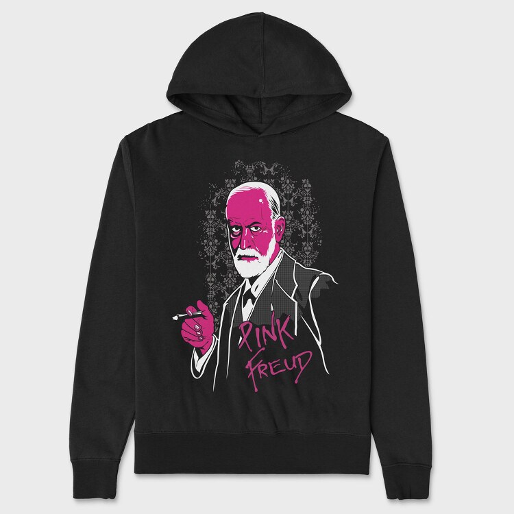 Pink Freud, Hanorac Oversize Barbati (Unisex)