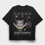 Pixelated Piggy, Tricou Oversize Barbati (Unisex)