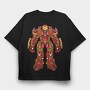 Ironman Hulkbuster, Tricou Oversize Barbati (Unisex)