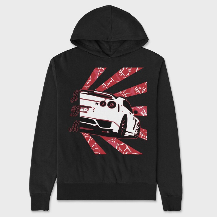Jdm Drift Dream, Hanorac Oversize Barbati (Unisex)