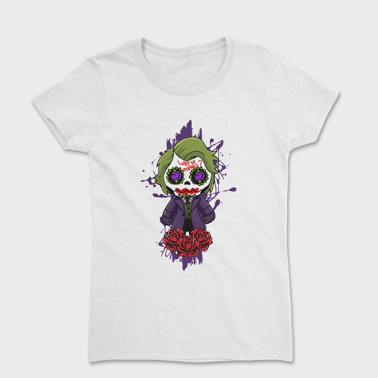 Joker Skull Roses, Tricou Femei