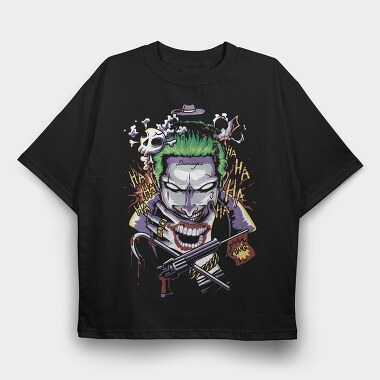 Jokers Laugh, Tricou Oversize Barbati (Unisex)
