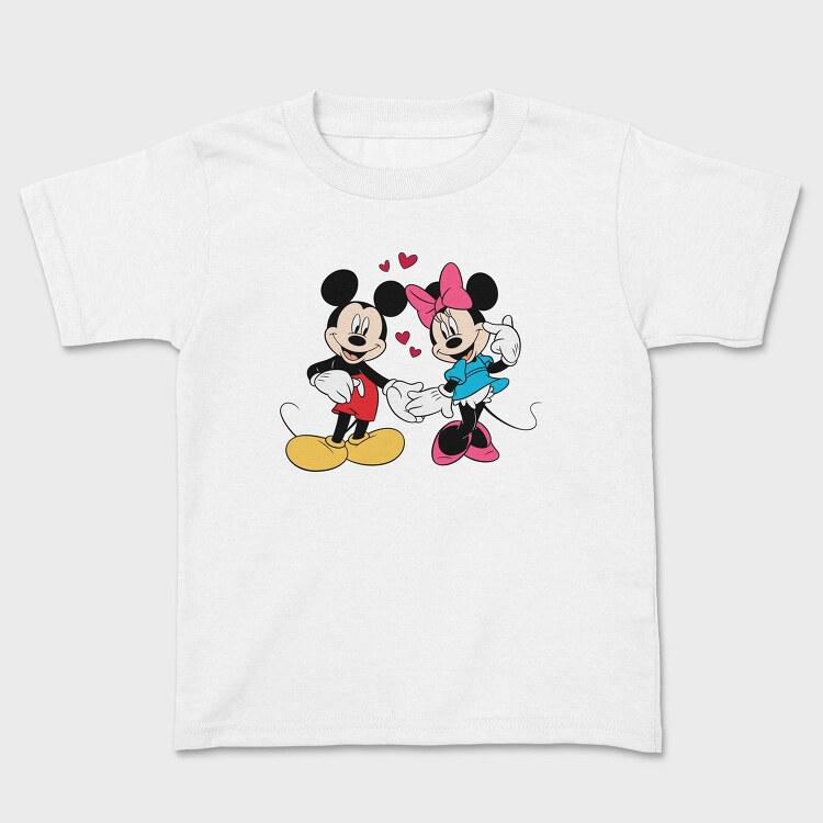 Mickey Minnie Love 1, Tricou Copii