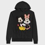 Mickey Minnie Love, Hanorac Oversize Barbati (Unisex)