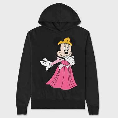 Minnie Mouse Princess, Hanorac Oversize Barbati (Unisex)