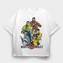Mortal Kombat Warriors, Tricou Oversize Barbati (Unisex)