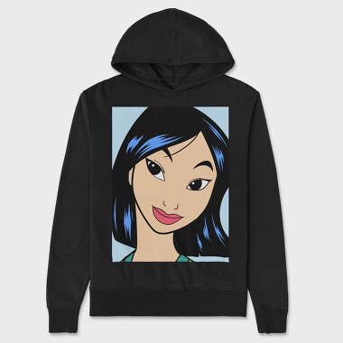 Mulan Smile, Hanorac Oversize Barbati (Unisex)