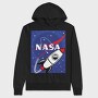 Nasa Rocket Blast, Hanorac Oversize Barbati (Unisex)