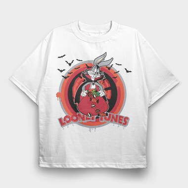 Looney Halloween Treats, Tricou Oversize Barbati (Unisex)