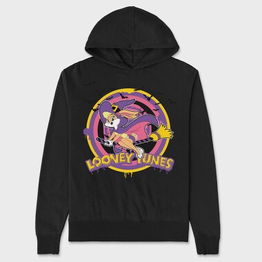 Looney Halloween Tunes, Hanorac Oversize Barbati (Unisex)