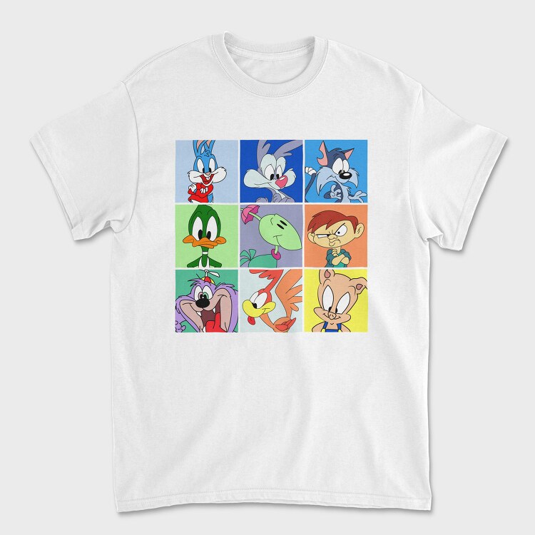 Looney Tunes Nostalgia, Tricou Barbati (Unisex)