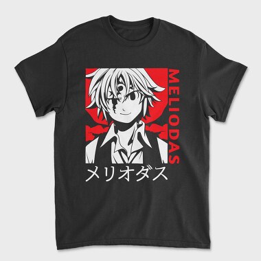 Meliodas Red Dragon, Tricou Barbati (Unisex)